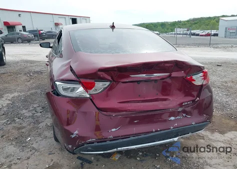 2016 Chrysler 200 Limited Platinum z USA, uszkodzony, nr VIN 1C3CCCAB6GN189521